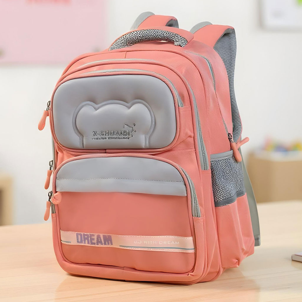 Sac à Dos Scolaire Orthopédique pour Enfants X-SHUAIQI Rose et Bleu – محفظة مدرسية للأطفال - Image 3